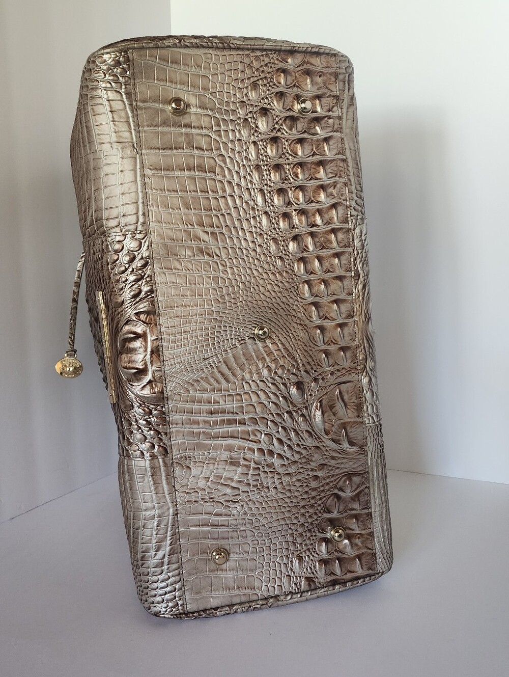 BRAHMIN Talulla Silver Lining Weekender - Picture 7 of 9
